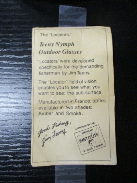 Load image into Gallery viewer, Used Vintage 1980&#39;s Teeny Nymph &#39;The Locators&#39;  Outdoor Sunglasses
