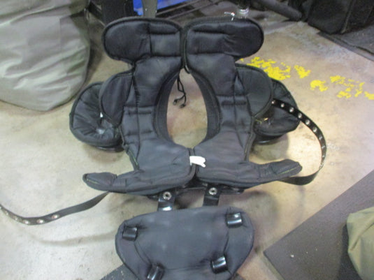 Used Riddell Surge Football Shoulder Pads With Backplate Size XS