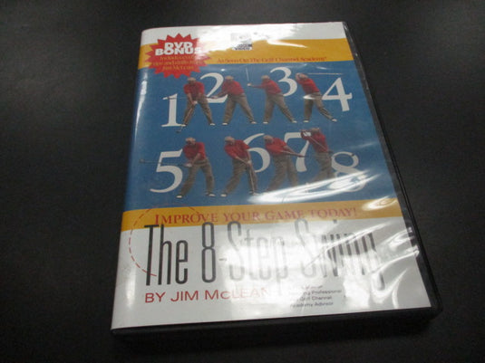 Used Jim Mclean "The 8-Step Swing" DVD
