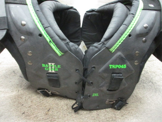 Used Tag Battle Gear II Football Shoulder Pads Youth 2XL