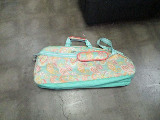 Used All For Color Paisley Breeze 2 Pack Tennis Bag