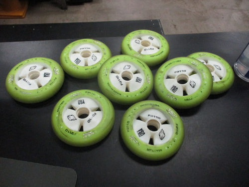 Used Matter Juice F3110 Speed Skate Wheels Set of 8