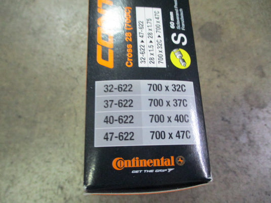 Conti Tube Cross 28 (700c) Presta Valve Tube 28 x 1.75 60mm