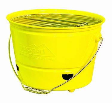 New Texsport Yellow EZ BBQ Bucket