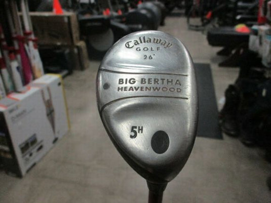 Used Callaway Big Bertha Heavenwood 5 Hybrid 26 Deg