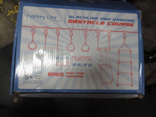 Used Hyponix Monkey Line Slackline and Hanging Obstacle Course