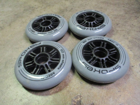 Used Spokey Pu 100 Mm Wheels