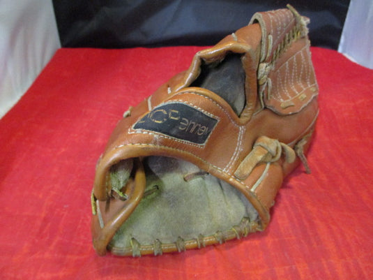 Used JC Penney Vintage Leather Baseball Glove