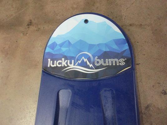 Used Lucky Bums 120cm Plastic Snowboard Sled Ages 5-10