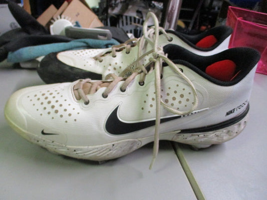 Used Men's Nike React Metal Baseball Cleats Size 12 Men's (No Insoles)