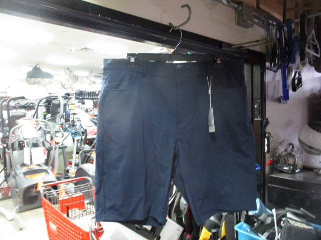 Load image into Gallery viewer, Graham Luxe Golf Shorts Blue Depths Size 40
