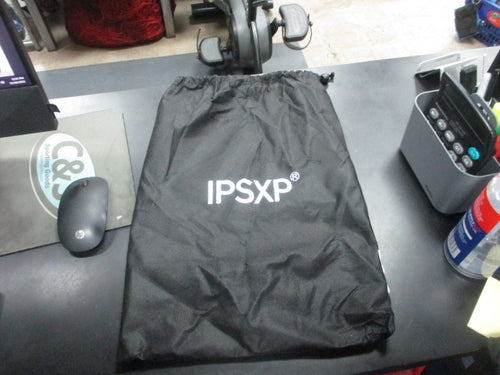 Used IPSXP Black Drawstring Bag