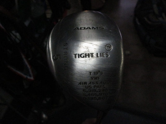 Used Adams Tight Lies Strong 5 Wood 19 Degree