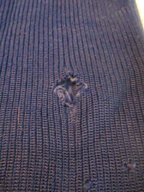 Load image into Gallery viewer, Used Athletic Knit Hockey Socks Adult Size Large - holes
