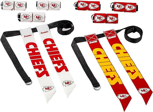New Franklin NFL Kansas City Chiefs Flag Football Set