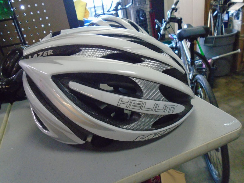 Load image into Gallery viewer, Used Lazer Helium Size M/L Bicycle Helmet
