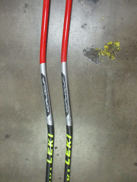 Load image into Gallery viewer, Used LEKI World Cup Racing Ski Poles Size 140cm-56&quot;
