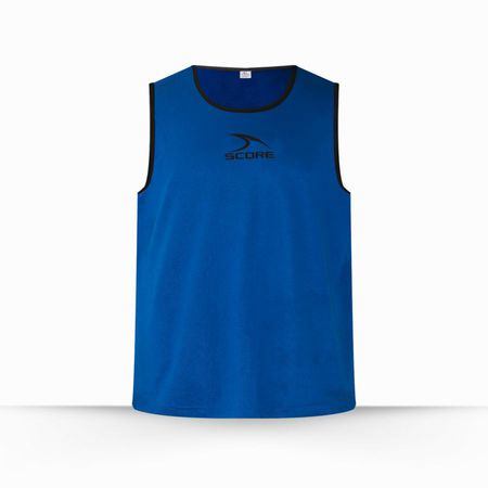 New Score Soccer Pinnie Blue Size Youth
