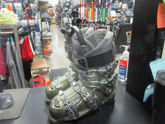 Used Head S90 Ski Boots Size 24-24.5 (Damage On Tongue)