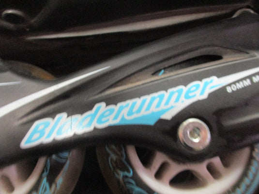 Used Bladerunner Pro 80 Inline Skates Size 8 (Damaged Wheel)