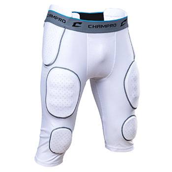 New Champro Formation 7 Pad Compression Girdle White Adult 3XL