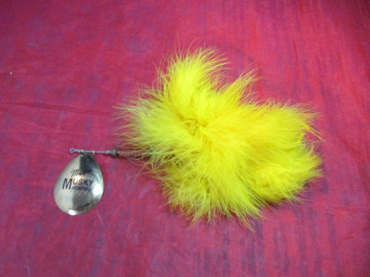 Used Mepps Musky Marabou Bucktail Spinning Lure