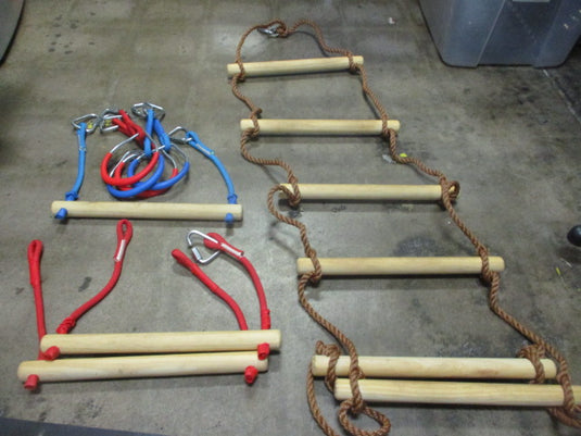 Used Hyponix Monkey Line Slackline and Hanging Obstacle Course