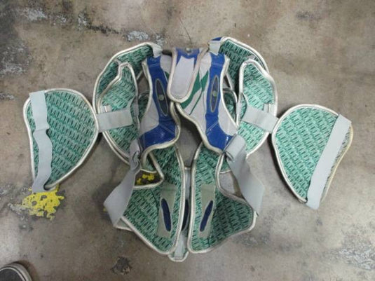 Used Warrior MLL Lacrosse Shoulder Pads Size Large