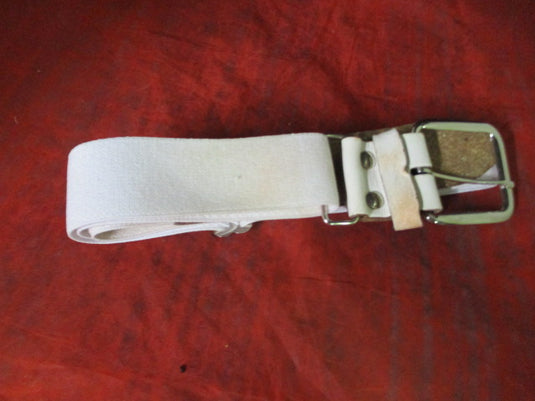 Used TCK White Baseball Belt