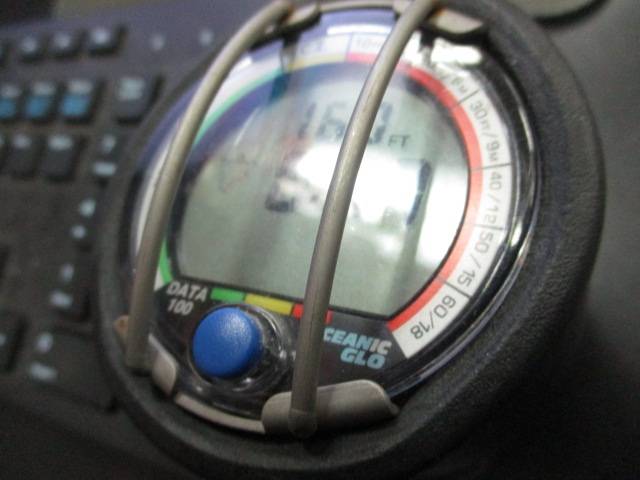 Load image into Gallery viewer, Used Oceanic Glo Data 100 Wrist Dive Computer
