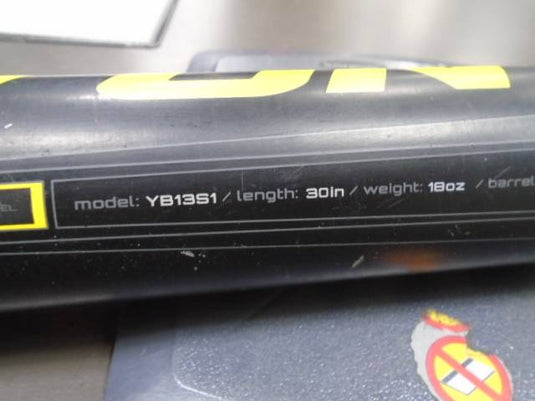 Used Easton S1 Baseball Bat YB13S1 Composite Baseball Bat 30" 18oz -12 (USSSA)