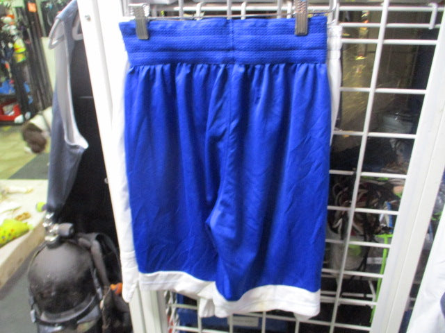 Load image into Gallery viewer, Used Adidas Royal Blue Basketball Shorts Size Small
