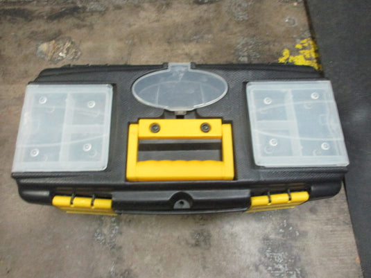 Used Organizing Tool Craft or Troubles Box 13 x 7 x 6 Black & Yellow