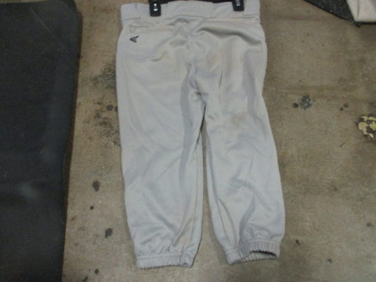 Used Easton Grey Baseball Pants Size Youth XL