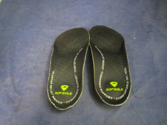 Used Sofsole Plantar Fascia Orthotic Insole Size 6-11