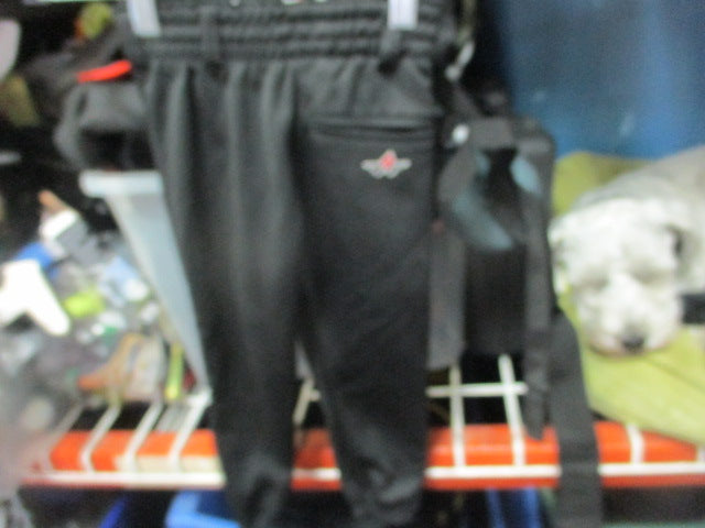 Load image into Gallery viewer, Used Alleson Black Baseball Pants Size Youth XS
