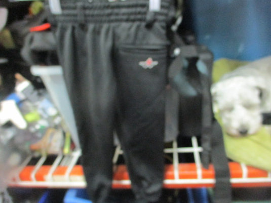 Used Alleson Black Baseball Pants Size Youth XS
