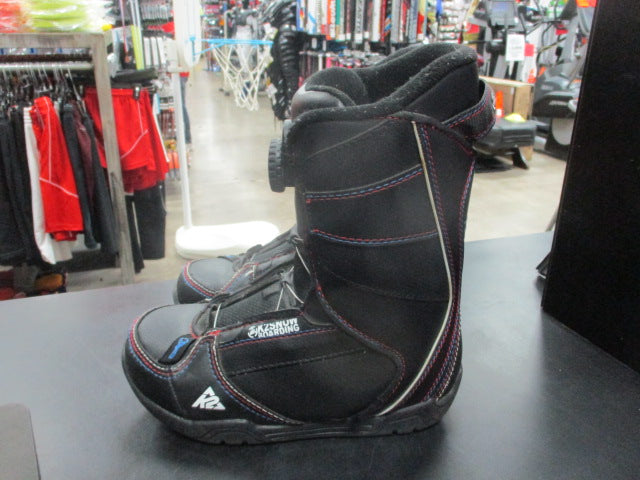 Load image into Gallery viewer, Used K2 Kids BOA Snowboard Boots Size 3
