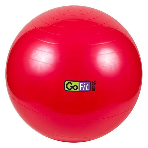 New GoFit 55cm Red Exercise Ball