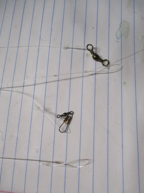 Load image into Gallery viewer, Used Snelled Fishing Hooks - 4 ct
