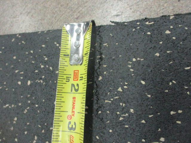 Load image into Gallery viewer, Used 6.5 Foot x 2.5 Foot x 8mm Rubber Flooring (HAS SMALL RIP)
