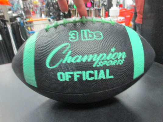 Used Champion 3lb Weighted Football