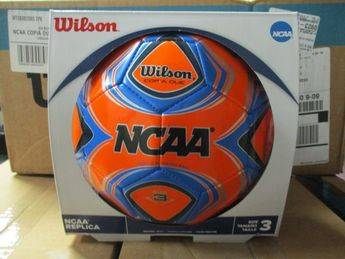 Load image into Gallery viewer, Wilson NCAA Copia Due Soccer Ball Size 3 Neon Orange
