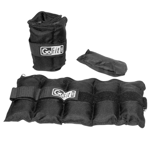 New GoFit 5 lb Adjustable Ankle Weights