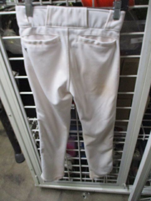 Used Easton Black Piping Open Bottom Pants Youth Size XL - stained