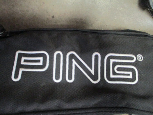Used Ping Black Sunday Golf Bag