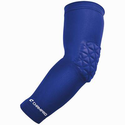 New Champro Arm Sleeve e/ Elbow Padding Royal Blue - Junior Varsity
