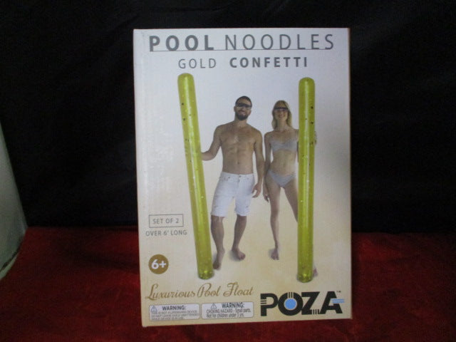 Load image into Gallery viewer, New POZA 74&quot; Gold Noodle - Set of 2
