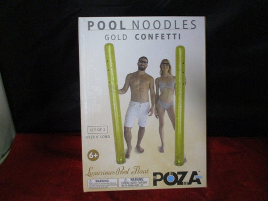 New POZA 74" Gold Noodle - Set of 2