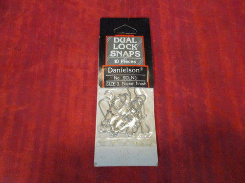 Danielson No. SDLN3 Size 3 Dual Lock Snaps 10 pcs.